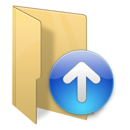 Folder Up Icon 256x256 png